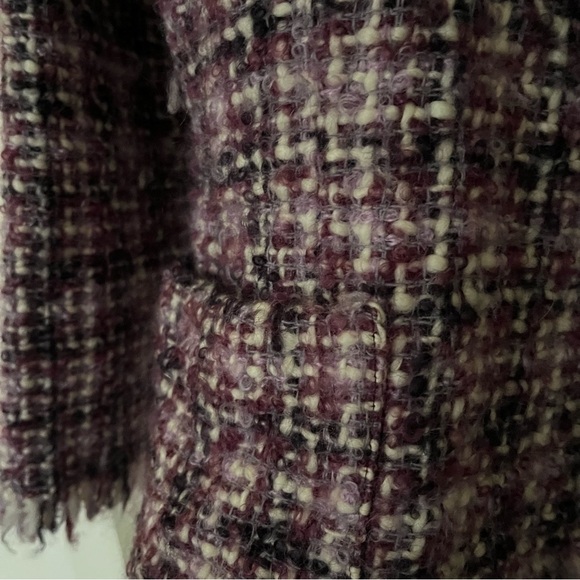 beautiful vintage wool mohair woven jacket - Picture 5 of 5